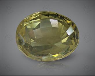 Natural Yellow  SapphireCertified 4.1CTS-17470